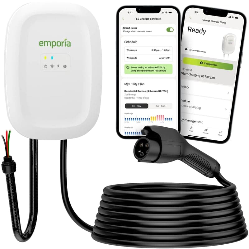 Emporia Classic Level 2 EV Charger (NEMA 14-50 plug)
